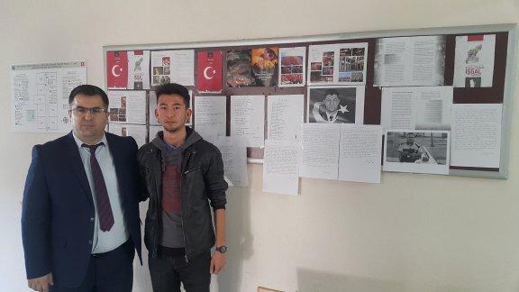 Semih Tınay Anadolu Lisesi ziyareti