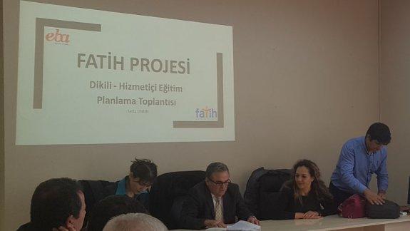 Fatih Projesi Bilgilendirme Toplantısı Yapıldı