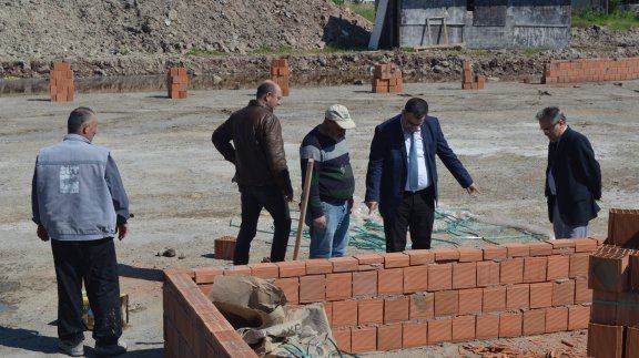 Dikili Hasan Şentürk Mesleki ve Teknik Anadolu Lisesi inşaatı başladı