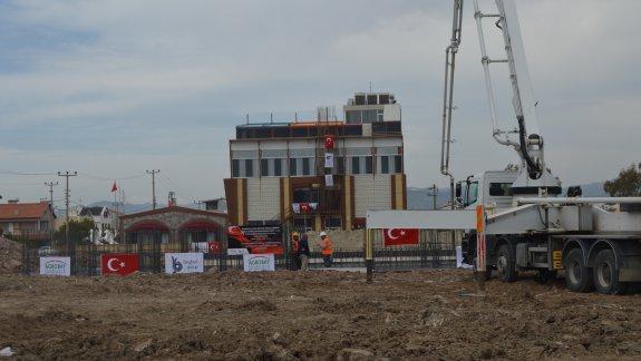 Hasan Şentürk Mesleki ve Teknik Anadolu Lisesi inşaatı temeli atıldı
