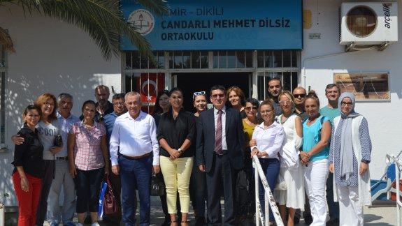  Çandarlı Mehmet Dilsiz Ortaokulu Ziyaret Edildi