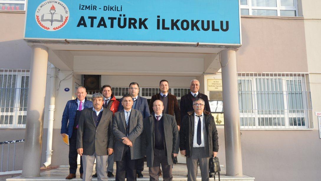 Atatürk İlkokulu´nda İlkokul Müdürleri İle Toplantı Yapıldı