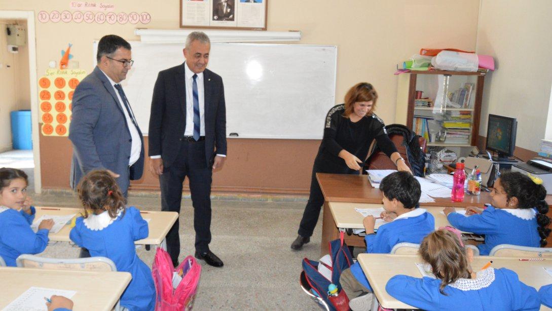 Dikili Kaymakamı Sayın Alper Faruk GÜNGÖR Kabakum İlkokulu ve Kabakum Ortaokulu'nu ziyaret etti