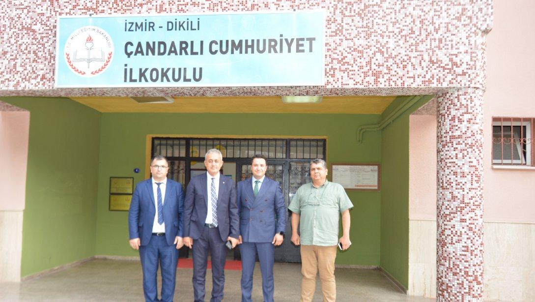   Dikili Kaymakamı Sayın Alper Faruk GÜNGÖR Çandarlı Cumhuriyet İlkokulu'nu Ziyaret Etti